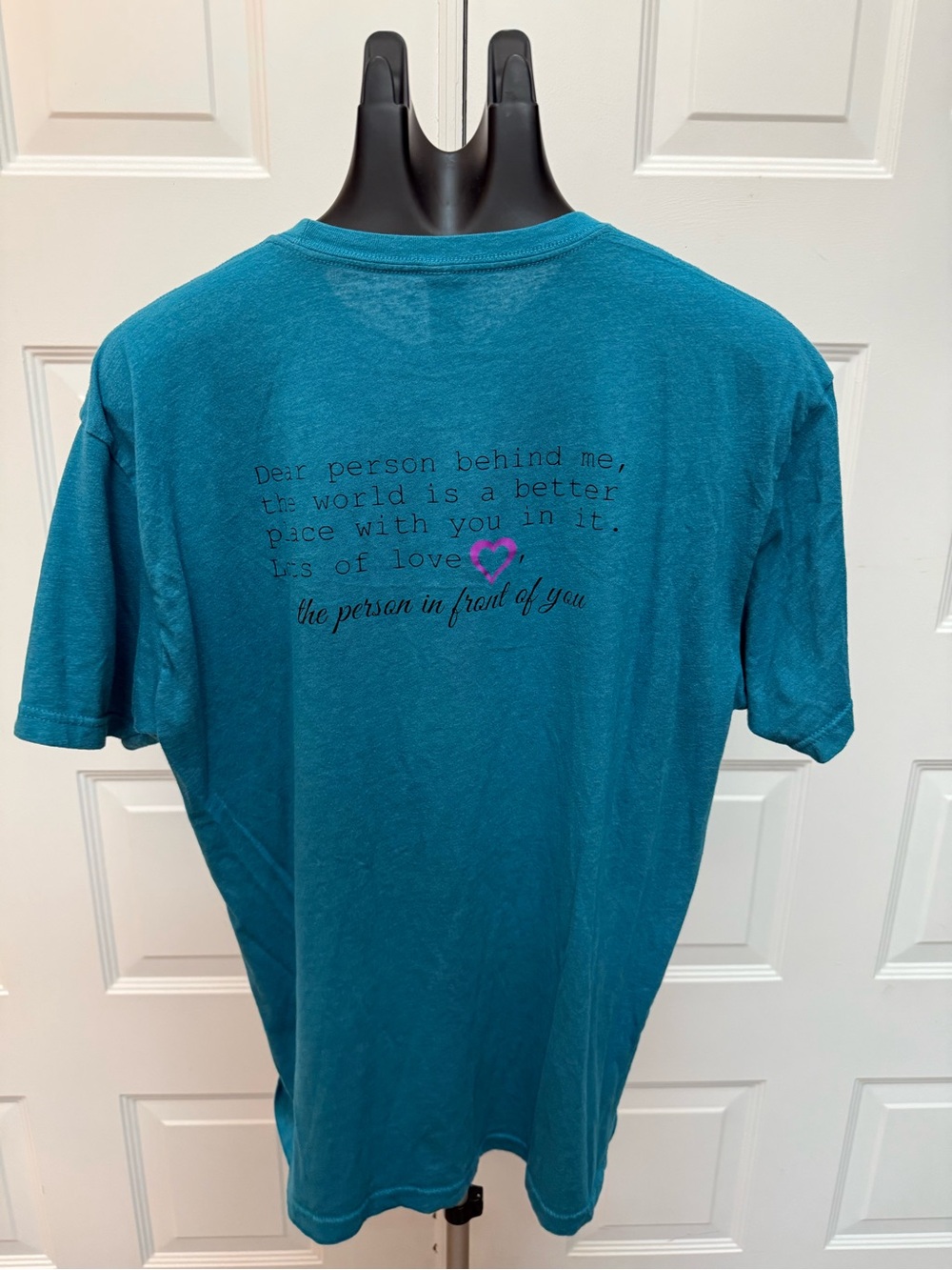 Next Level Apparel Teal Short Sleeve Tee - Picture 3 of 5